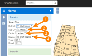 bhu naksha bihar